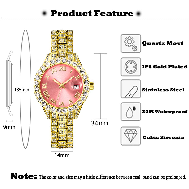 Pink Quartz Watch